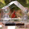 Clear Glass Window Bird Feeder