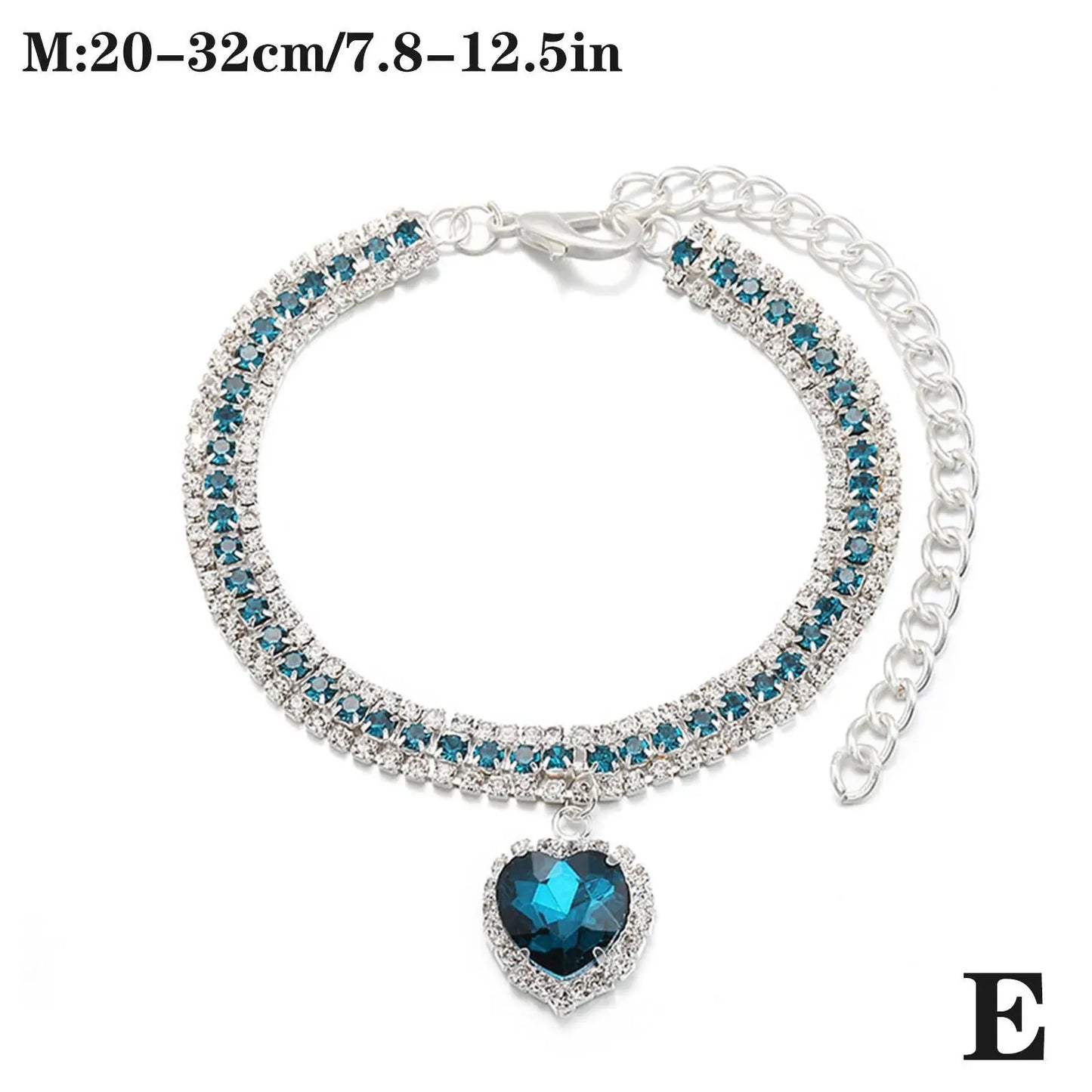 Crystal Pendant Pet Collar