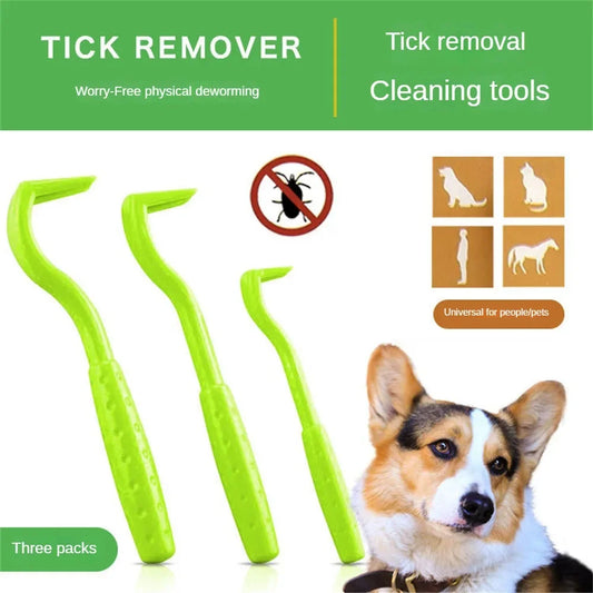 3PCS/Set Twist Hook Flea Remover Hook