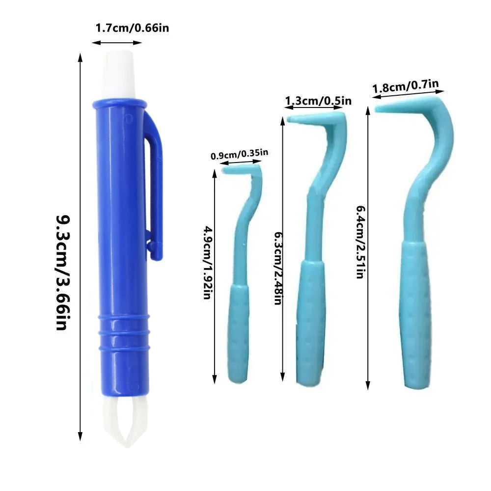3PCS/Set Twist Hook Flea Remover Hook