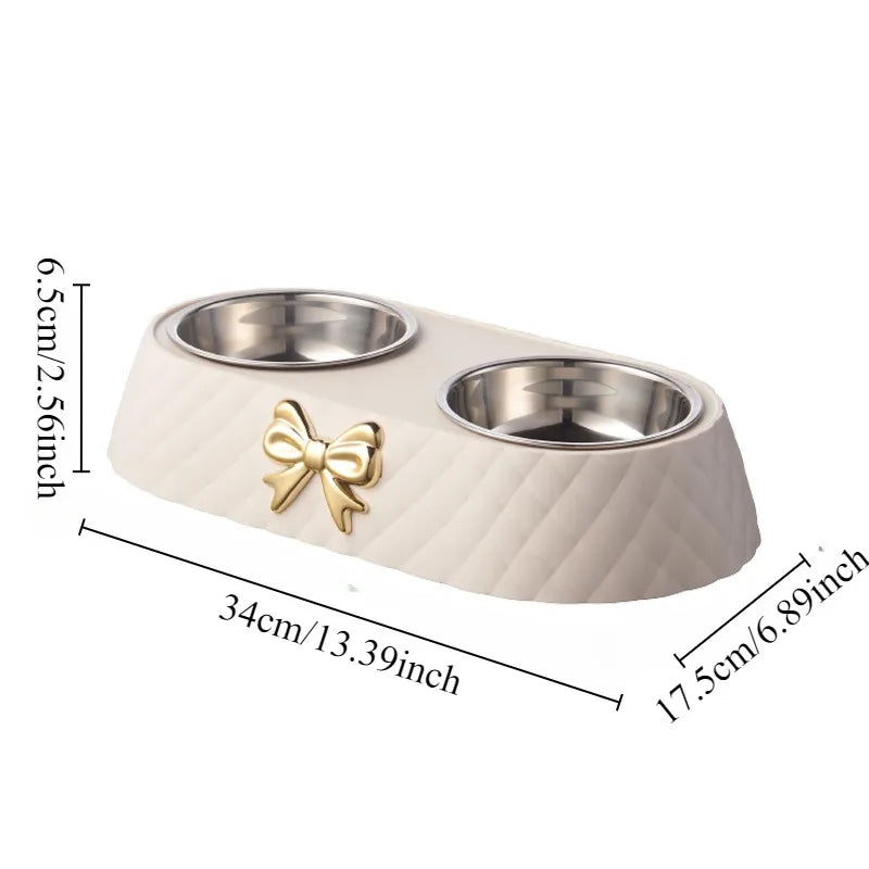 Double Pet Bowls