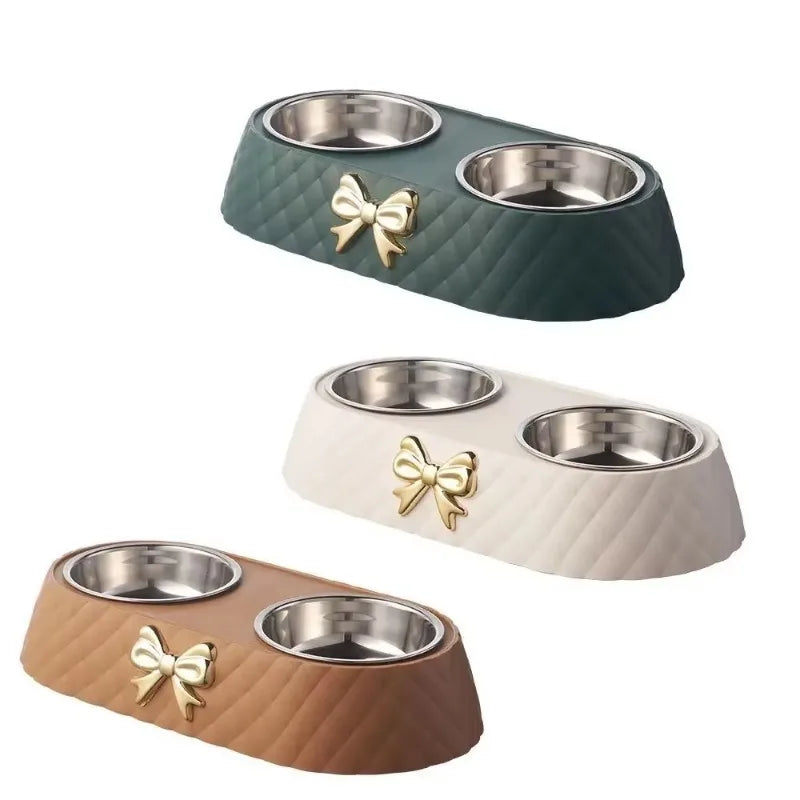 Double Pet Bowls