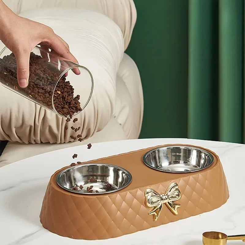 Double Pet Bowls